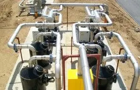HDPE-Filter - Biogasreinigungsanlage